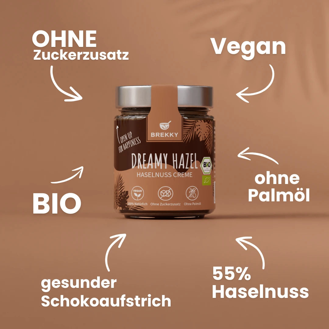 Dreamy Hazel Haselnussmus - BIO