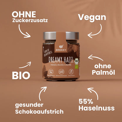 Dreamy Hazel Haselnussmus - BIO
