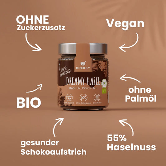 Dreamy Hazel Haselnussmus - BIO