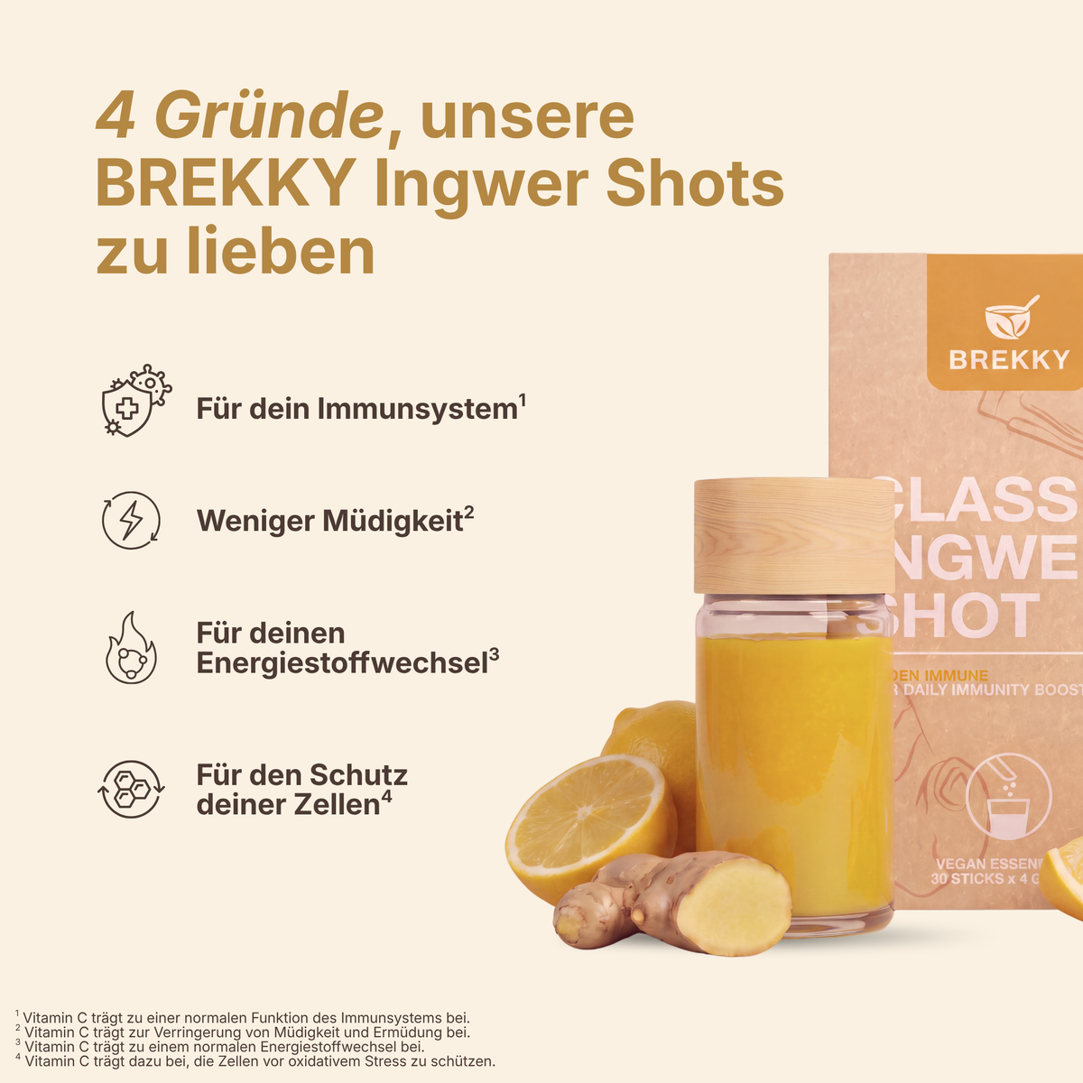 Ingwer Shot Probierpaket