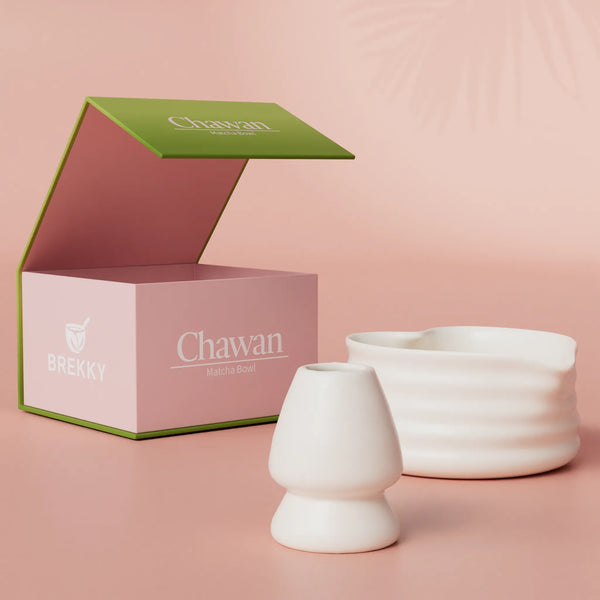 Matcha Herz-Chawan + Besen Halter | Love Edition