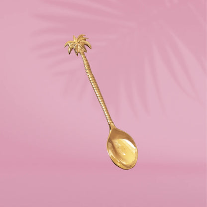 Gold Palm Tree Spoon