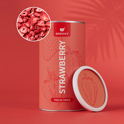 Gefriergetrocknete Erdbeeren