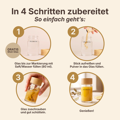 Ingwer Shot Probierpaket