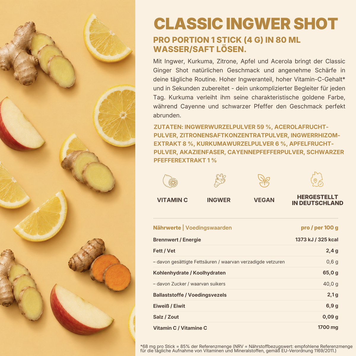 Ingwer Shot Probierpaket