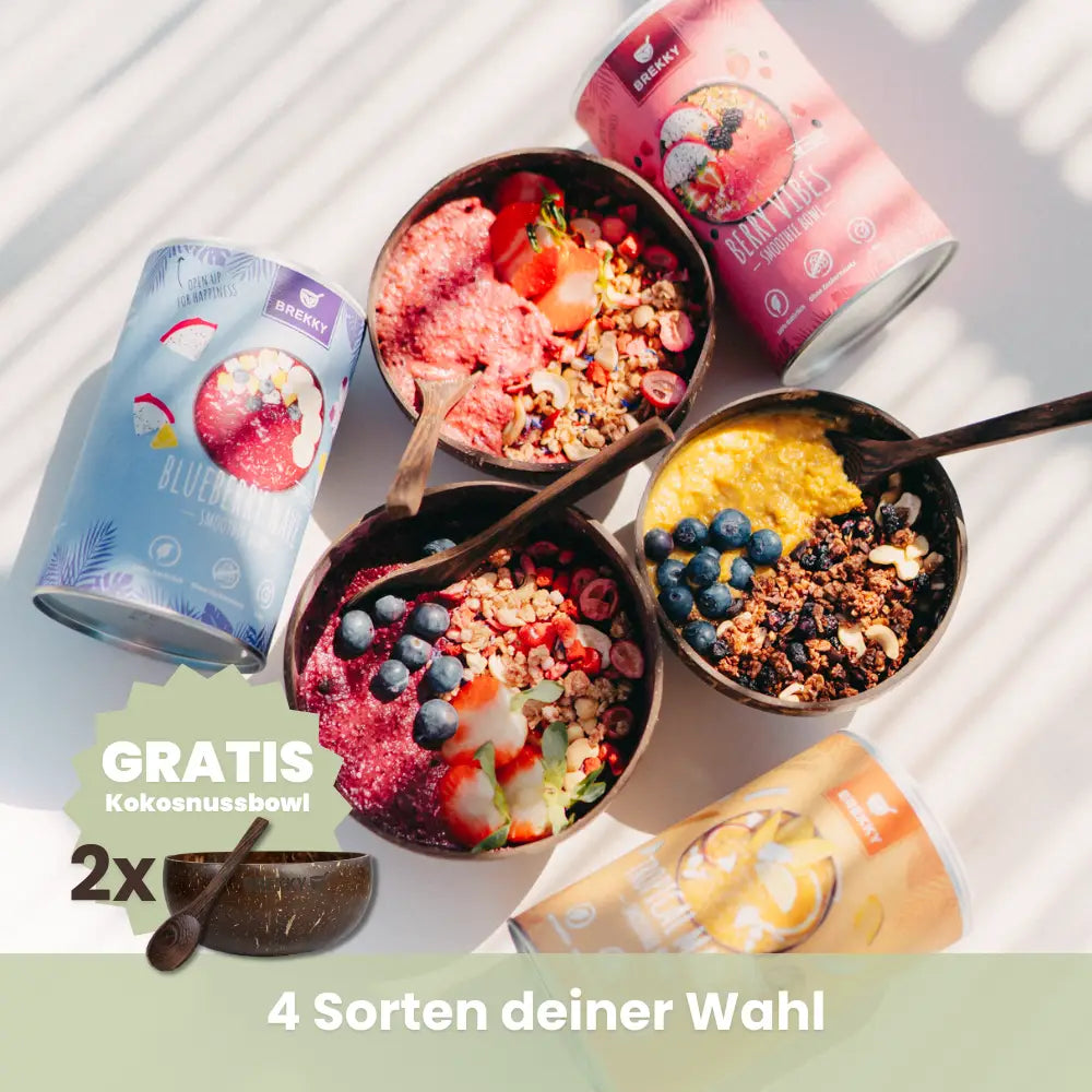 Sommer Probierpaket I 4er Smoothie Bowl Wahlset