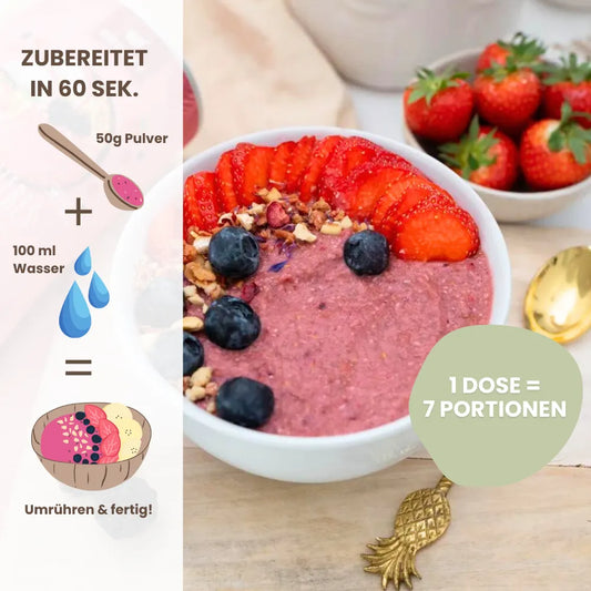 Limitiertes Herbst Probierpaket I 4er Smoothie Bowl Wahlset