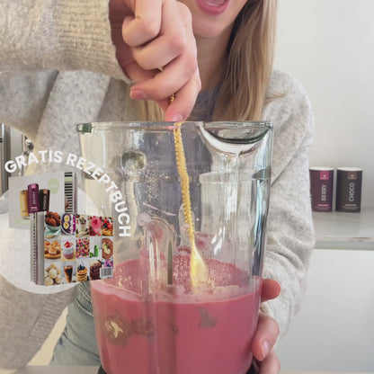 Veganes Premium Proteinpulver - Herbst Probierpaket mit GRATIS Gläsern