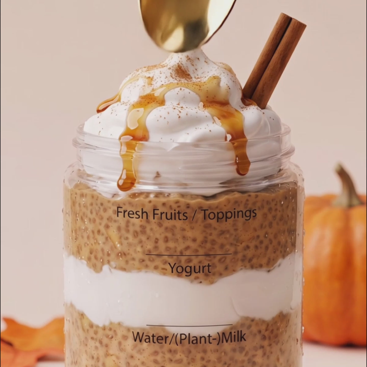 PÜumpkin Spice Chia Pudding