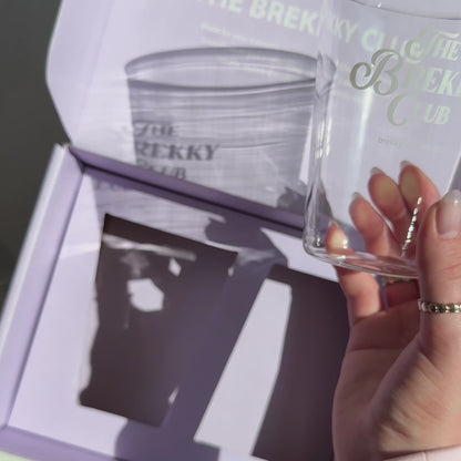 Brekky Cold Cup Glasses Set of 2