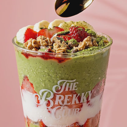 Protein Strawberry Matcha