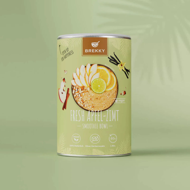 Fresh Apfel Zimt Smoothie Bowl